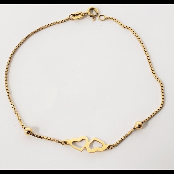 Accessories - 18K GOLD BRACELET- BROKEN HOOP BUT STILL LOCKS